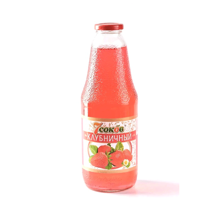 Клубничный 1 л х 8 шт.
