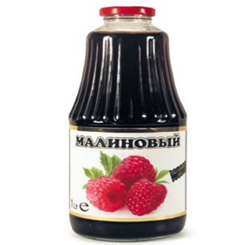 Малиновый 1 л х 8 шт.